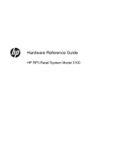 HP RP3 Retail System Model 3100 Base Model Reference guide
