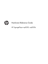 HP mp8200 Reference guide