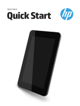 HP Slate 7 Tablet Quick start guide