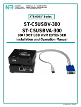 NTI XTENDEX ST-C5USBVA-300 User manual
