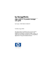 HP StorageWorks Edge Switch 2/16 User manual