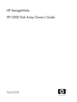 HP XP12000 Owner's manual