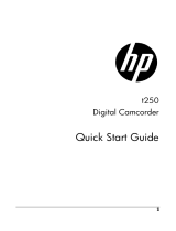 HP T Series User t250 Digital Camcorder User manual