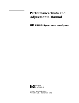 HP (Hewlett-Packard) 8568B User manual