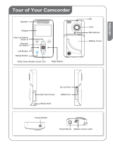 HP V5020u Digital Camcorder Quick start guide