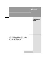 HP 53132A User manual