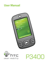 HTC P3400 User manual