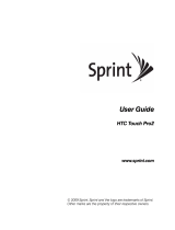 HTC PRO2 User manual