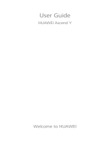Huawei Ascend Y User manual