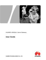 Huawei HG552a1 User manual