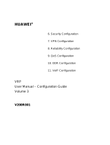 Huawei V200R001 User manual