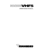 Humminbird VHF5 User manual
