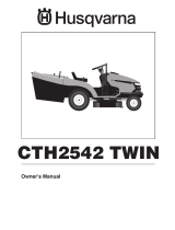 Husqvarna CTH2542 TWIN User manual