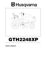 Husqvarna GTH2248XP User manual