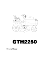Husqvarna GTH2250 User manual