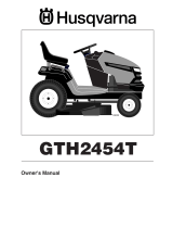 Husqvarna GTH2454T User manual