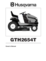 Husqvarna GTH2654T User manual