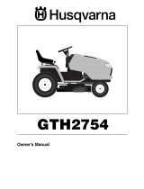 Husqvarna GTH2754 User manual