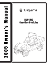 Husqvarna HUV4213 User manual