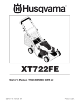 Husqvarna XT722FE User manual