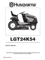 Husqvarna LGT24K54 User manual