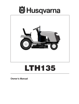 Husqvarna LTH135 User manual