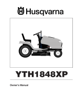 Husqvarna YTH1848XP User manual
