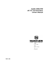 Hustler Turf 3500 User manual