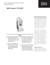 IBM 1572 MFP User manual