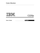 IBM C220p User manual