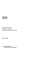 IBM ThinkPad i Series 1800 User manual