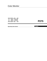 IBM P275 User manual