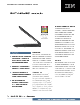 IBM THINKPAD R32 User manual