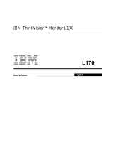 IBM ThinkVision 6734-AG9 User manual