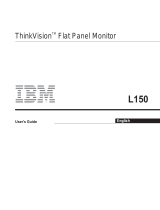 IBM ThinkVision L150 User manual