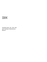 IBM X22 User manual