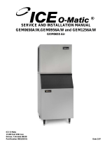 Ice-O-Matic GEM0650A/W User manual