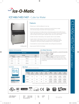 Ice-O-Matic ICE1406 User manual