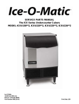 Ice-O-Matic ICEU226**2 User manual