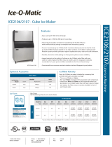Ice-O-Matic ICE2107 User manual
