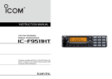 ICOM IC-F9511HT User manual