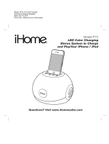 iHome IP15 User manual