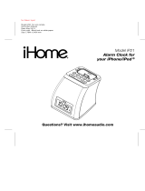 iHome IP21 User manual