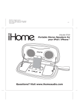 iHome iP29 User manual