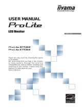iiyama B1706S User manual