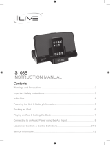 iLive IS208B User manual