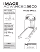 Image E3000 Treadmill User manual