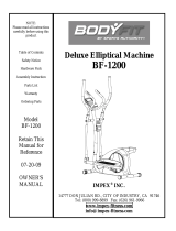 Marcy BF-1200 User manual