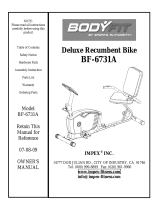 Marcy BF-6731A Owner's manual