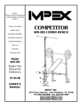 Impex Competitor WM-205 User manual